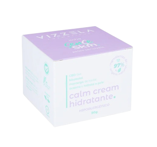 CREME HIDRATANTE CALM CREAM | SENSE SKIN / VIZZELA