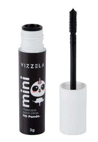 MINI MÁSCARA DE CÍLIOS | NO PANDA - PRETA / VIZZELA