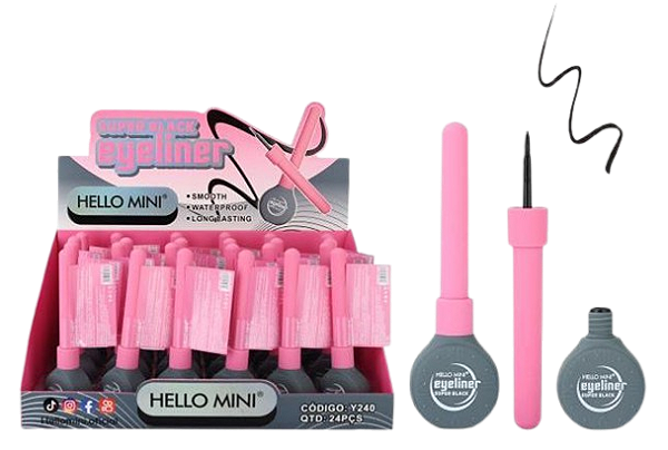 DELINEADOR LÍQUIDO ULTRA BLACK / HELLO MINI