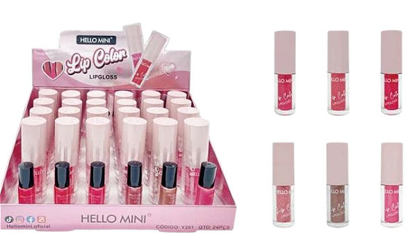 GLOSS LABIAL - LIP COLOR / HELLO MINI