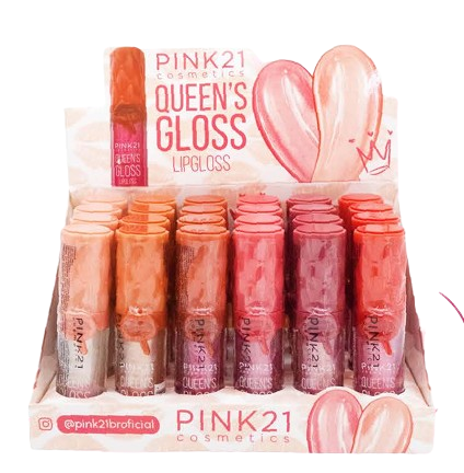 LIP GLOSS QUEENS / PINK 21