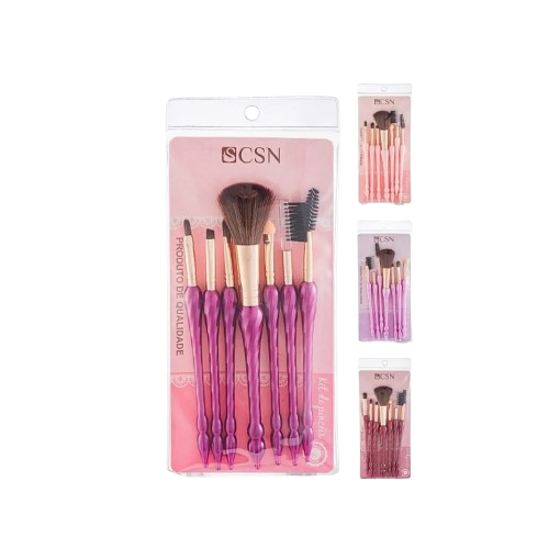 KIT COM 7 PINCÉIS - CK-025 / CSN