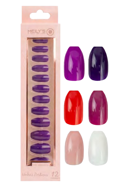 KIT DE UNHAS C/ 12 PCS - MU-500-5 / MEILY´S