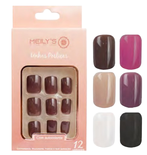 KIT DE UNHAS C/ 12 PCS - MU-400-3 / MEILY´S