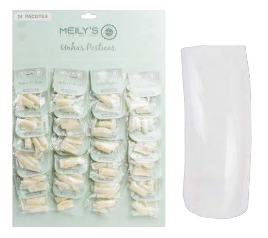 CARTELA DE UNHAS C/ 24 PCTS - MU-300-2 / MEILY´S