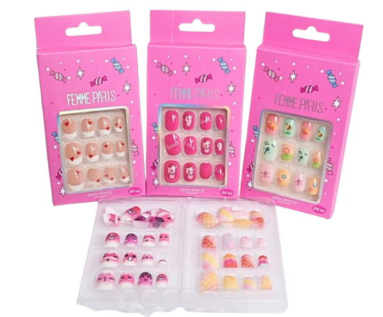 UNHAS POSTIÇAS - FM018 / FEMME PARIS