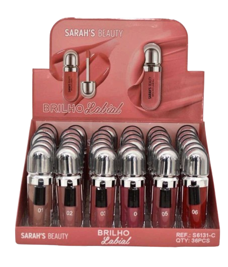 BRILHO LABIAL S6131-C / SARAH´S BEAUTY
