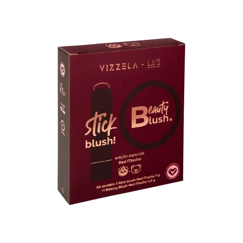 KIT BLUSH RED MOCHA / VIZZELA