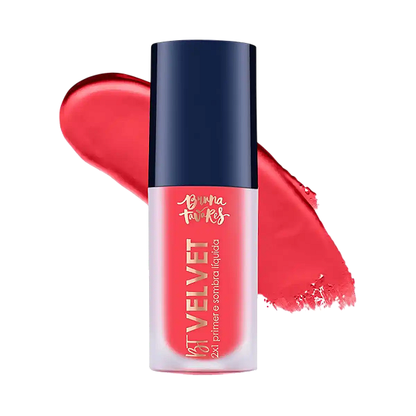 BT VELVET 2X1 PRIMER E SOMBRA - CORAL/ BRUNA TAVARES