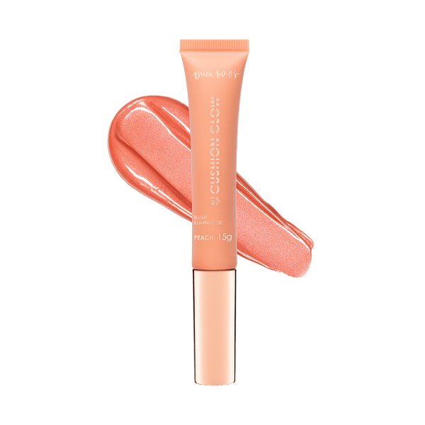 BLUSH ILUMINADOR - BT CUSHION GLOW - COR PEACH/ BRUNA TAVARES
