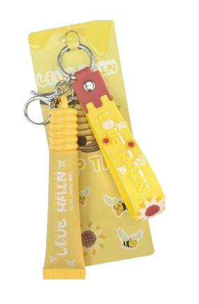 GLOSS LABIAL MEL C/ CHAVEIRO - LOVE RAIN