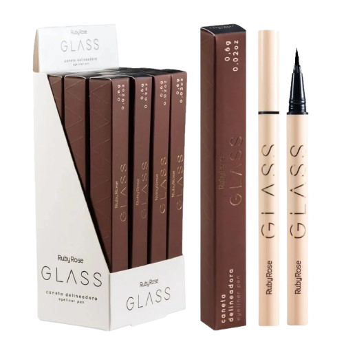 CANETA DELINEADORA - GLASS / RUBY ROSE