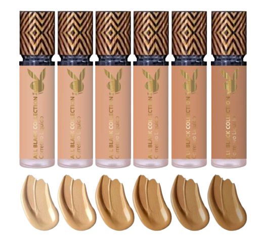 CORRETIVO LÍQUIDO - ALL BLACK COLLECTION / PLAYBOY