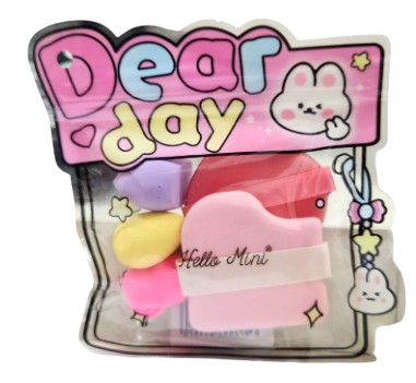 KITDE ESPONJAS DEAR DAY - KIT1831-3 / HELLO MINI