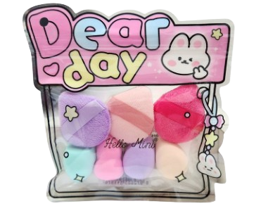 KIT DE ESPONJAS DEAR DAY - KIT1831-1 / HELLO MINI