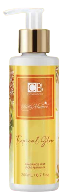 LOÇÃO PERFUMADA - TROPICAL GLOW / CBB COSMÉTICOS