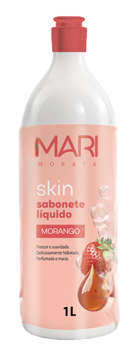 SABONETE LÍQUIDO MARIA MORATA 1L - MORANGO