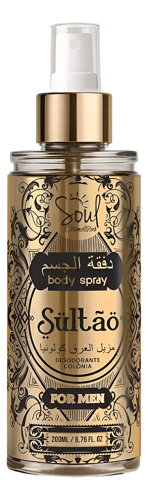 BODY SPLASH ARÁBE - SULTÃO / SOUL COSMÉTICOS