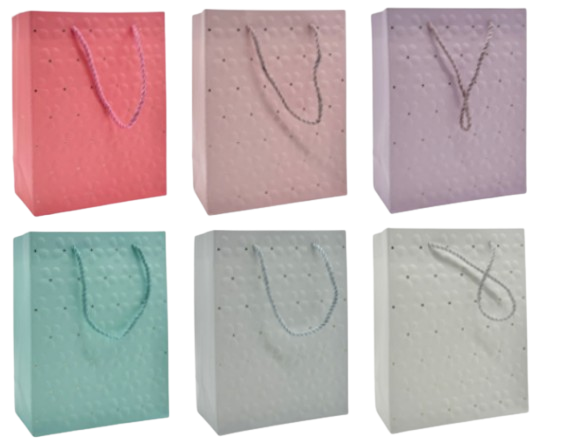 SACOLA P/ PRESENTE - 18 x 23 x 10 cm