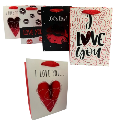 SACOLA PARA PRESENTE - LC7148 - 26X12X32CM