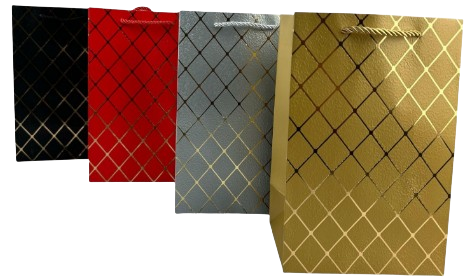 SACOLA P/ PRESENTE - LC7142 - 31X41X12CM