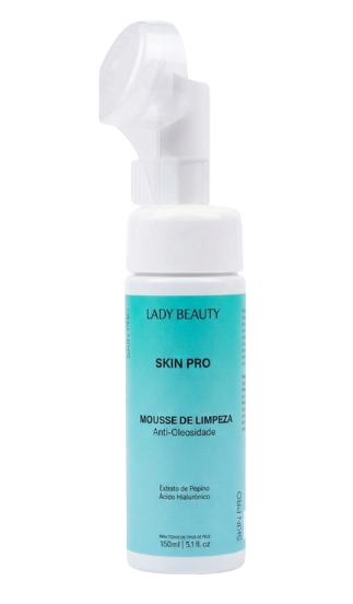 MOUSSE DE LIMPEZA ANTIOLEOSIDADE/ LADY BEAUTY