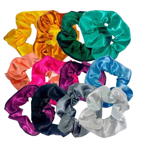 PACOTE DE XUXINHAS DE CETIM C/ 12 UNIDADES