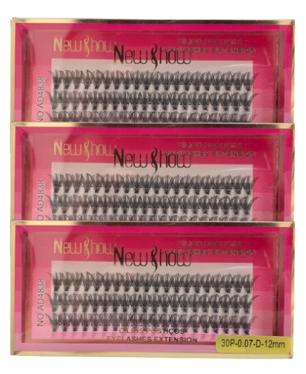 CÍLIOS POSTIÇOS TUFINHO P/ EXTENÇÃO - NO.AD4838 / NEW SHOW