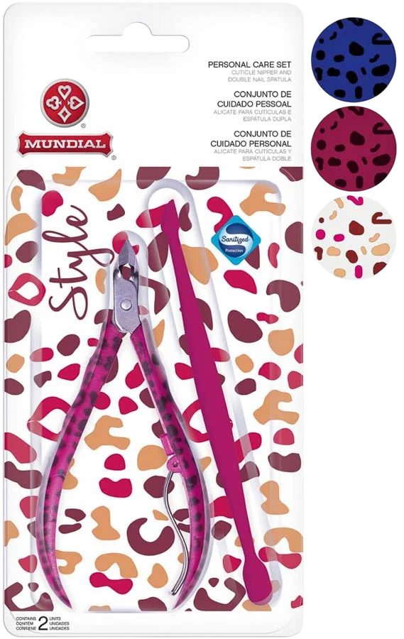 CONJUNTO DE CUIDADO PESSOAL - ALICATE + EMPURRADOR / IMPALA