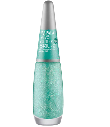 ESMALTE COM GLITTER 3D - PRONTA PRA TUDO / IMPALA