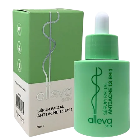 SÉRUM FACIAL ANTIACNE 13 EM 1 / ALLEVA