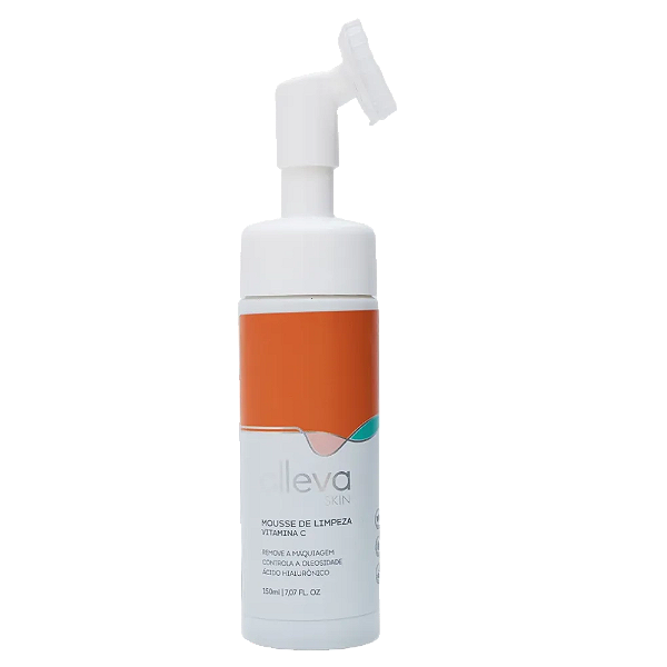 MOUSSE DE LIMPEZA FACIAL - VITAMINA C / ALLEVA