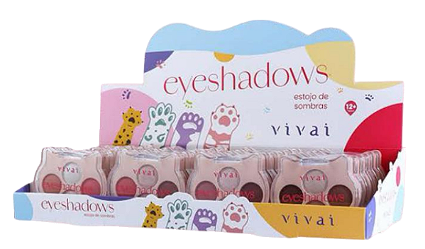 ESTOJO DE SOMBRAS | GATINHO / VIVAI