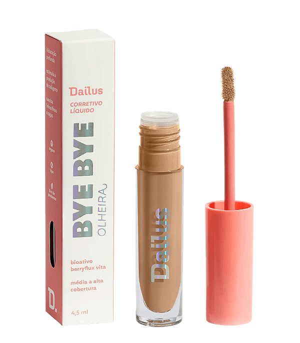 CORRETIVO LÍQUIDO - BYE BYE OLHEIRAS - COR D6 / DAILUS