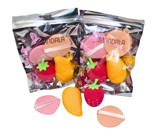 KIT DE ESPONJAS P MAQUIAGEM - MM117 / MANDALA