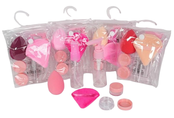 KIT C FRASCOS E ESPONJAS - MM5580 / MANDALA