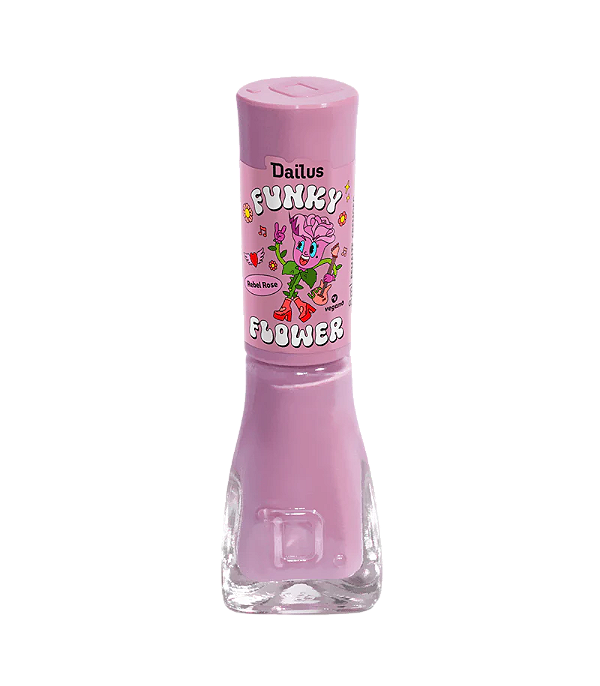 ESMALTE CREMOSO - FUNKY FLOWER - REBEL ROSE / DAILUS
