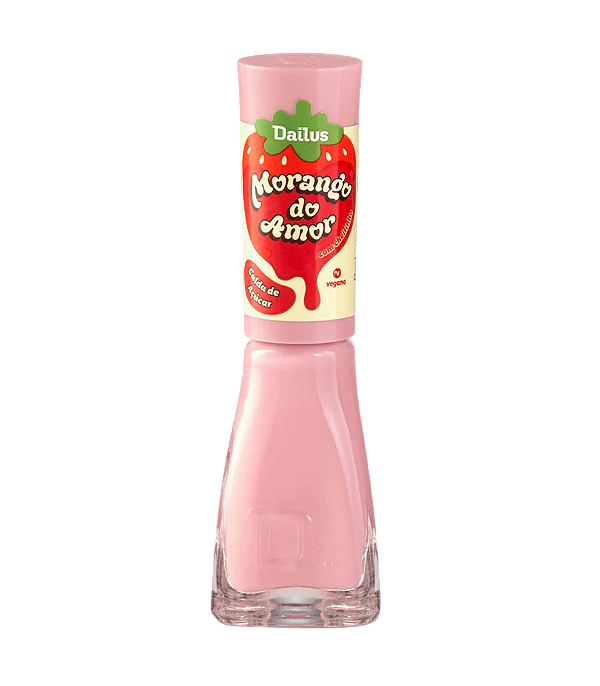 ESMALTE CREMOSO | MORANGO DO AMOR - CALDA DE AÇUCAR / DAILUS