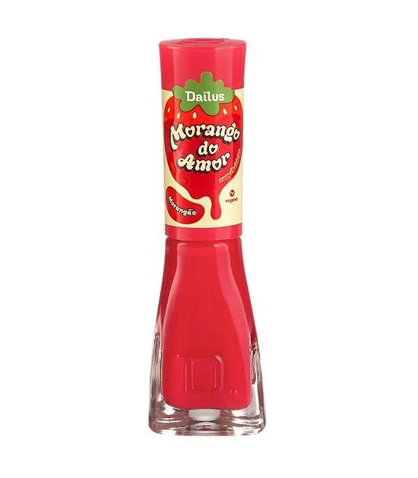 ESMALTE CREMOSO | MORANGO DO AMOR - MORANGÃO / DAILUS