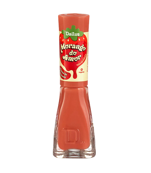 ESMALTE CREMOSO | MORANGO DO AMOR - PONTO DE CARAMELO / DAILUS