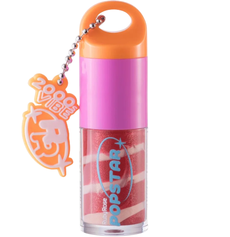 GLOSS LABIAL PARTY TIME - COR: LOOK AT ME - COLEÇÃO POPSTAR / RUBY ROSE