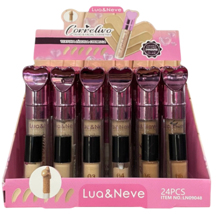 CORRETIVO LÍQUIDO - FACE E OLHOS - LN09048 / LUA E NEVE