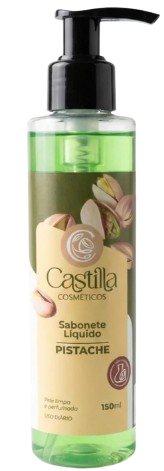 SABONETE LÍQUIDO - PISTACHE / CASTILLA COSMÉTICOS
