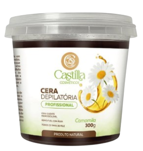 CERA DEPILATÓRIA PROFISSIONAL | CAMOMILA / CASTILLA COSMÉTICOS