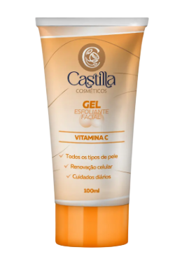 GEL ESFOLIANTE FACIAL | VITAMINA C / CASTILLA COSMÉTICOS