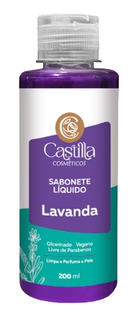 SABONETE LÍQUIDO 200ML | LAVANDA / CASTILLA COSMÉTICOS