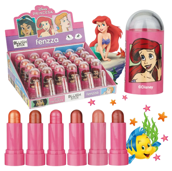 BLUSH EM STICK - COLEÇÃO: PRINCESAS / FENZZA