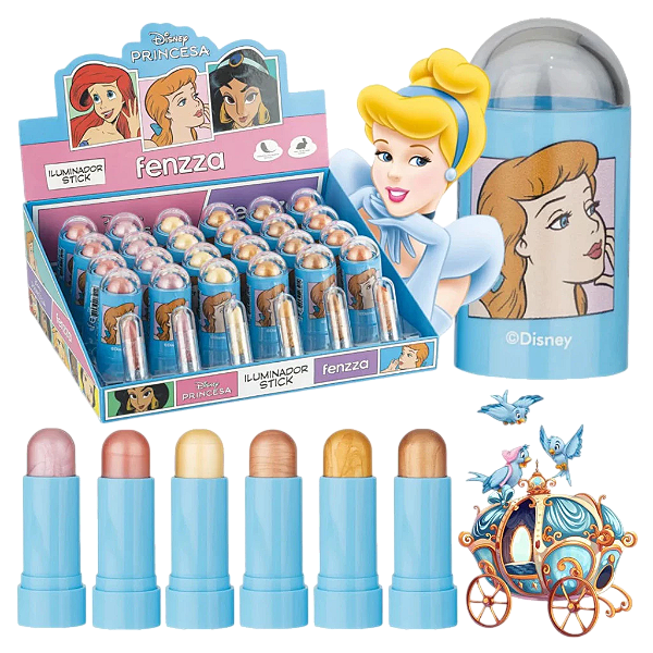 ILUMINADOR EM STICK - COLEÇÃO: PRINCESAS / FENZZA