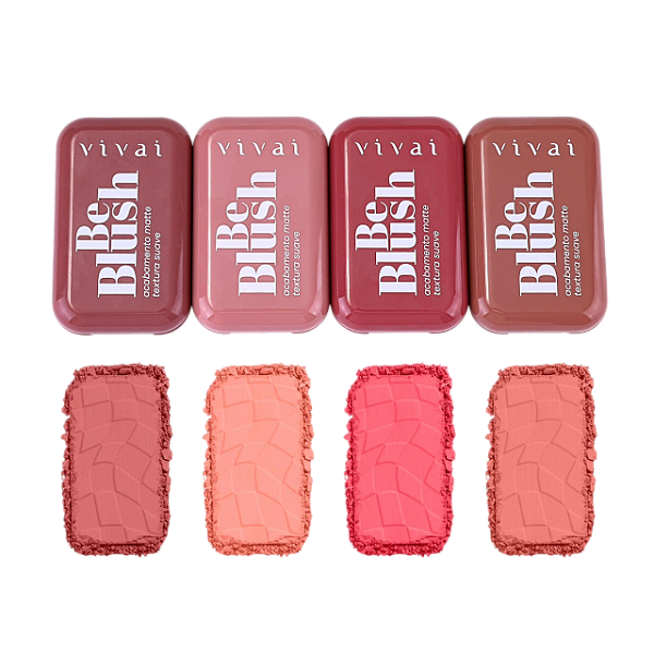 BLUSH COMPACTO - BE BLUSH / VIVAI