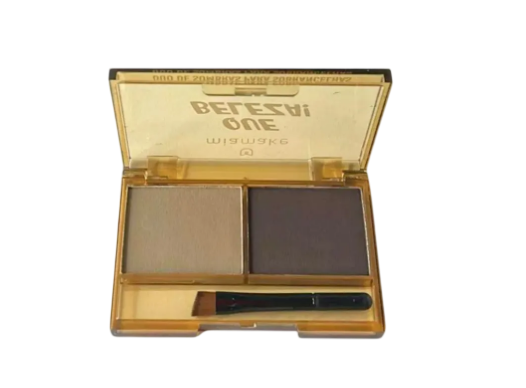 DUO DE SOMBRAS PARA SOBRANCELHAS - QUE BELEZA - COR 01 / MIA MAKE